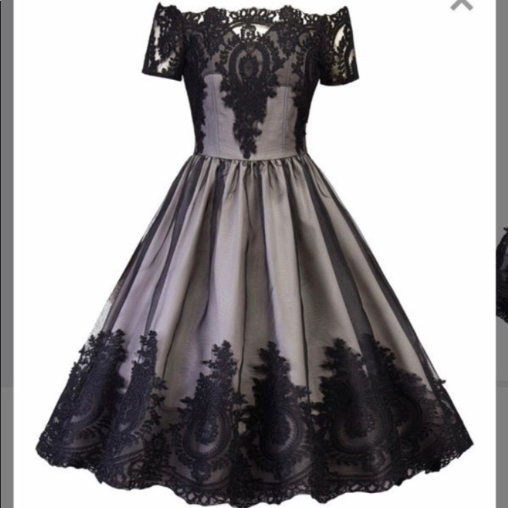 Sucrefas fit n flare dress